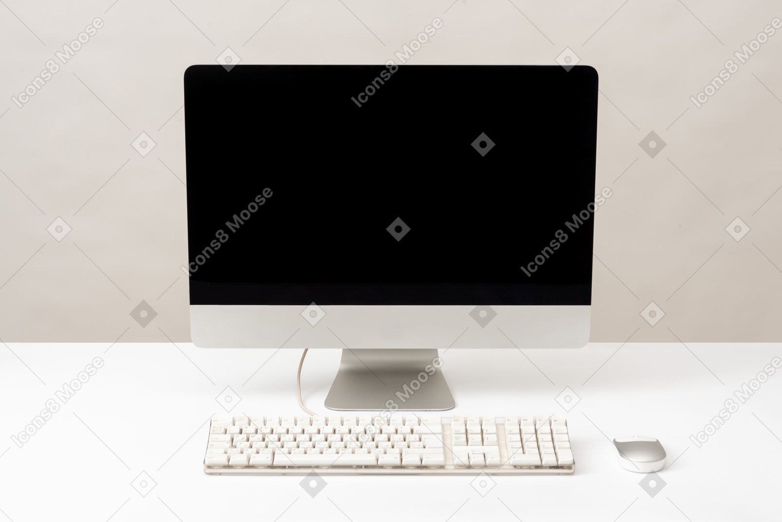 Computer desktop mock up
